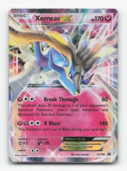 Pokemon TCG - Xerneas EX - XY149 (Shiny) XY149 Damaged Holo Promo XY Promo - Image 1