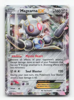 Pokemon TCG - Magearna EX XY175 Lightly Played Holo Promo XY Promo - Image 1