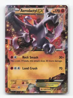 Pokemon TCG - Aerodactyl EX - XY97 XY97 Damaged Holo Promo XY Promo - Image 1