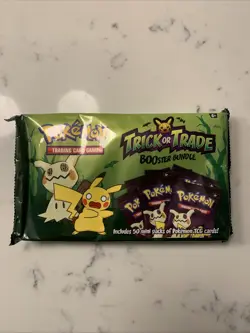 Nintendo Pokemon TCG Trick or Trade BOOster Bundle - 50 Packs (2023) 820650855306 - Image 1
