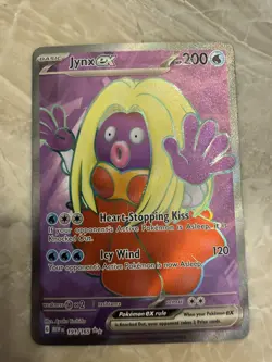 Jynx EX #191/165 Pokemon 2023 Scarlet & Violet 151 Full Art Ultra Rare - Image 1