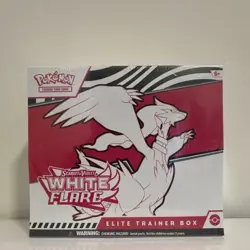 Pokemon Scarlet & Violet White Flare Elite Trainer Box Collectors Edition - Image 1