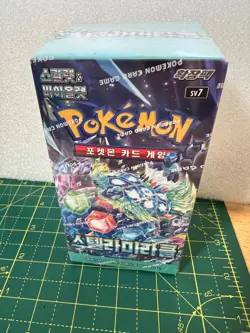 Pokemon TCG Scarlet & Violet Stellar Miracle Korean Booster Box SV7 Sealed - Image 1