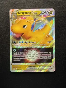 Dragonite VSTAR 50/78 Pokemon GO Holo Rare VSTAR NM - Image 1