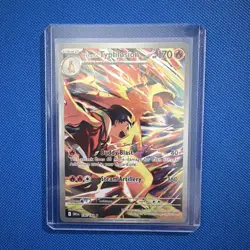 Ethan's Typhlosion 190/182 IR Illustration Rare Pokemon Destined Rivals NM - Image 1