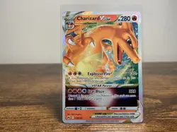 Pokemon TCG - Charizard Vstar: Crown Zenith Near Mint 19/159 - Image 1