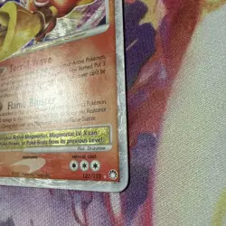 Magmortar Lv.X 123/123 Mysterious Treasures Holo Pokemon - Image 4