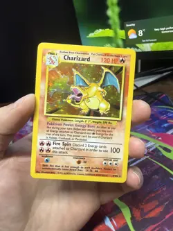 Charizard - 4/102 - Holo Rare - Unlimited Edition Base Set (LP) Pokemon. - Image 1