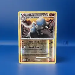 Cranidos Platinum Reverse Holo Pokemon TCG 46/127 Uncommon - Image 1