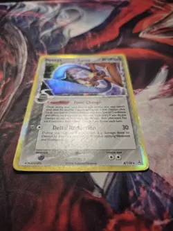 Deoxys 4/110 ex Holon Phantoms Reverse Holo Pokemon MP/HP - Image 3