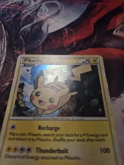Pikachu HGSS03 HGSS Holo 2010 - Black Star Promo - HP - English - Pokemon TCG - Image 2