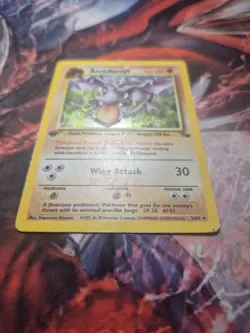 Pokemon TCG - Aerodactyl - Fossil - Holo - 1st Edition Holo Rare WOTC MP - Image 3