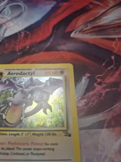 Pokemon TCG - Aerodactyl - Fossil - Holo - 1st Edition Holo Rare WOTC MP - Image 5