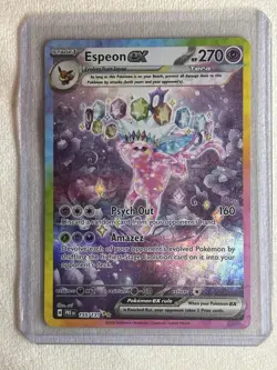 Pokemon Espeon ex 155/131 : Prismatic Evolutions NM/M - Image 1