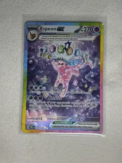 Pokemon Espeon ex 155/131 : Prismatic Evolutions NM/M - Image 3
