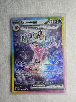 Pokemon Espeon ex 155/131 : Prismatic Evolutions NM/M - Image 4