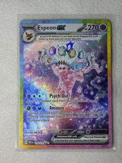 Pokemon Espeon ex 155/131 : Prismatic Evolutions NM/M - Image 5