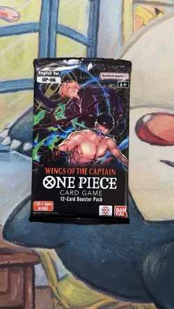 One Piece OP06 Wings Of The Captain Sealed Booster Pack English - Image 1