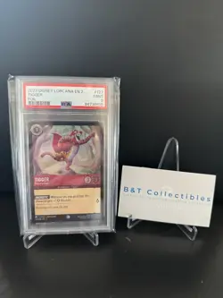 2023 Disney Lorcana EN 2 Tigger One of a Kind Foil #127 PSA 9 MINT 🔥 - Image 1