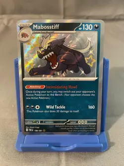 Mabosstiff 188/091 Shiny Rare Holo English Pokemon Card *Near Mint* - Image 1