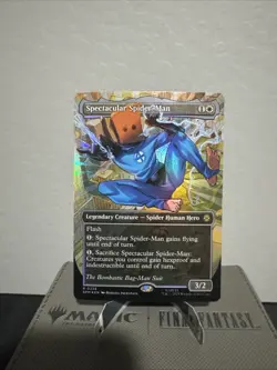 Spectacular Spider-Man (0236) (Borderless) (Textured Foil) Marvel's Spider-Man - Image 1