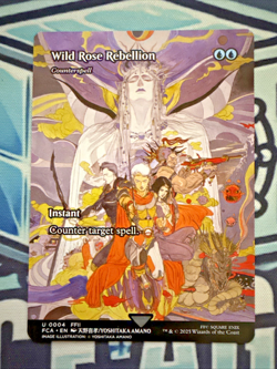 Wild Rose Rebellion - Counterspell - MTG FINAL FANTASY #4 - NM Regular - Image 1