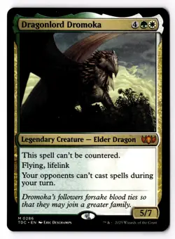 Dragonlord Dromoka 286 Commander: Tarkir: Dragonstorm Normal NM - Image 1