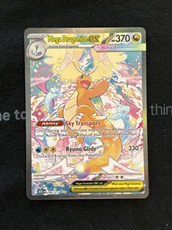 Mega Dragonite EX 290/217 SIR Card Pokemon TCG Ascended Heroes ENGLISH - Image 1