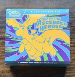 Pokemon TCG: Mega Evolution Ascended Heroes Elite Trainer Box ETB (Box Damage) - Image 1
