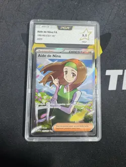 AIDE DE NINA FULL ART - POKEMON 195/165 EV3.5 151 PCA 9.5 NEUF FR - Image 1