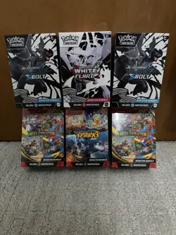 Pokemon TCG Sealed Black And White Booster Bundle Lot Of 6 - Image 1