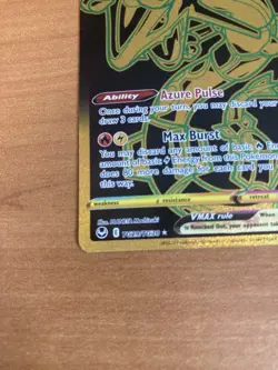 Rayquaza VMAX TCG Pokemon Sword & Shield Silver Tempest Gold TG29/TG30 NM - Image 2