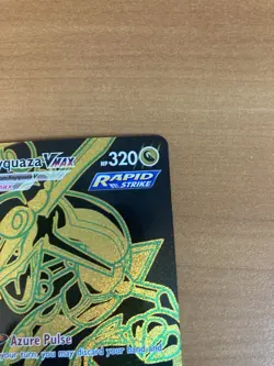 Rayquaza VMAX TCG Pokemon Sword & Shield Silver Tempest Gold TG29/TG30 NM - Image 4
