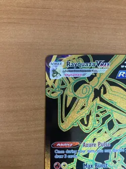 Rayquaza VMAX TCG Pokemon Sword & Shield Silver Tempest Gold TG29/TG30 NM - Image 5