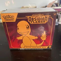 Pokemon Scarlet & Violet Obsidian Flames Elite Trainer Box (ETB) English w/Dents - Image 1