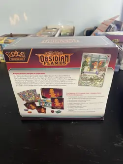 Pokemon Scarlet & Violet Obsidian Flames Elite Trainer Box (ETB) English w/Dents - Image 5