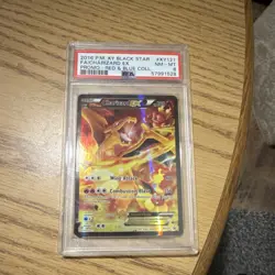 Pokemon Charizard EX XY Black Star Promo XY121 Full Art Holo PSA 8 - Image 1