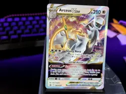 ARCEUS VSTAR PROMO HOLO SWSH307 SWORD & SHIELD PROMO POKEMON NM - Image 1