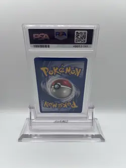 Vaporeon 12/64 Pokemon Jungle Holo #12 PSA 8 - Image 2