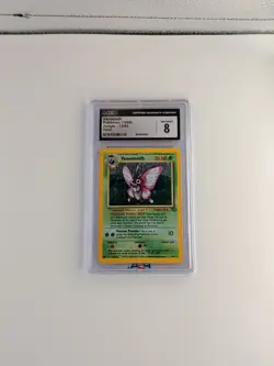 Pokemon 1999 Jungle Venomoth 13/64 Holo Rare CGC 8 - Image 1