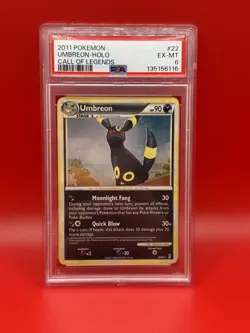 🔥 Umbreon 22/95 Holo Rare - Pokemon Call of Legends PSA 6. FAST SHIP USA Seller - Image 1