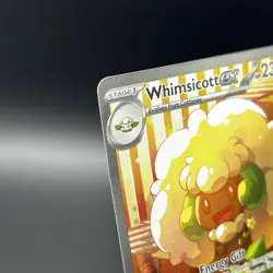 Whimsicott EX 165/086 - Sv11: White Flare Full Art SIR Holo Pokemon TCG Centered - Image 2