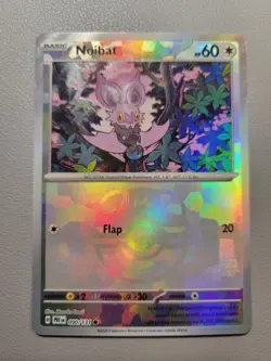 Noibat 090/131 Common Master Ball Prismatic Evolutions Pokemon TCG Mint NM - Image 1