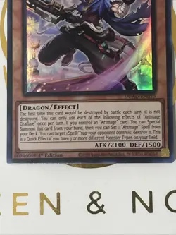 Yu Gi Oh Artmage Graflare DUAD-EN010 Duelist's Advance 1st Edition - Image 2