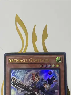 Yu Gi Oh Artmage Graflare DUAD-EN010 Duelist's Advance 1st Edition - Image 3