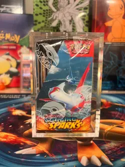 Pokemon TCG: Surging Sparks Factory Sealed Booster Box w/ Acrylic case NEW - Image 2