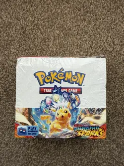 Pokemon TCG Surging Sparks Booster Box (36 Packs) **TORN SEAL SEE PHOTOS** - Image 1