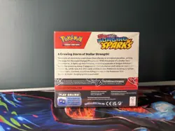 Pokemon TCG Surging Sparks Booster Box Sealed with Small Tear - Image 2