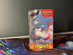 Pokemon TCG Surging Sparks Booster Box Sealed with Small Tear - Image 5