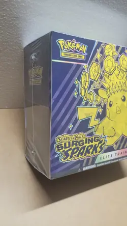 Pokemon TCG Surging Sparks Elite Trainer Box New Sealed 2024 9 Booster Packs - Image 3